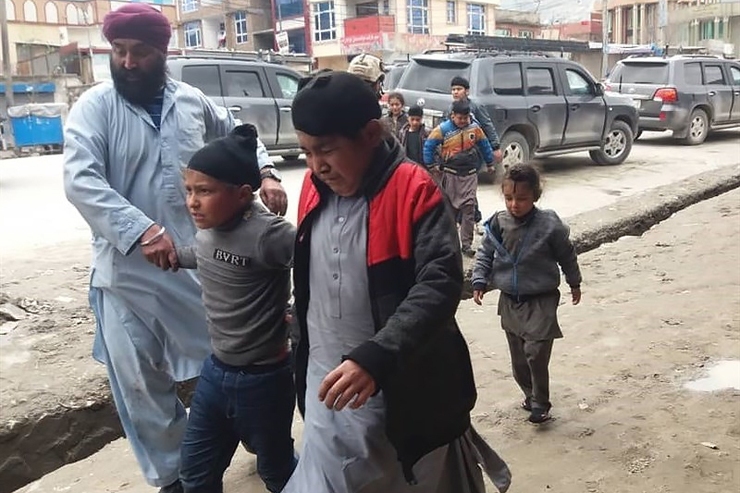 ۳ کشته و ۷ زخمی در نتیجه حمله به عبادتگاه هندو‌ها در کابل + فیلم