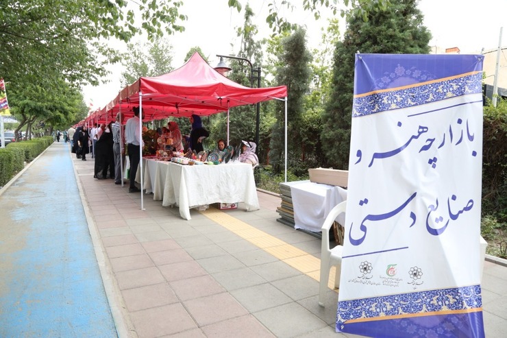 جمعه بازار هنر و صنایع‌دستی در مشهد راه‌اندازی شد