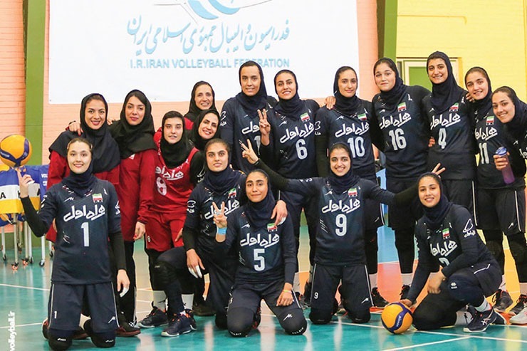 چالش ۴ والیبالیست جوان مشهدی در ششمین آزمون آسیایی