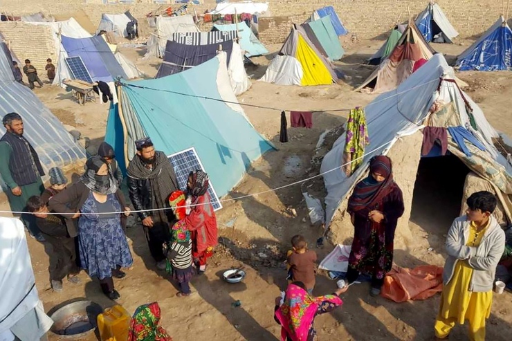 نگرانی‌ها از وضعیت زنان، کودکان و افراد مسن در بلخاب
