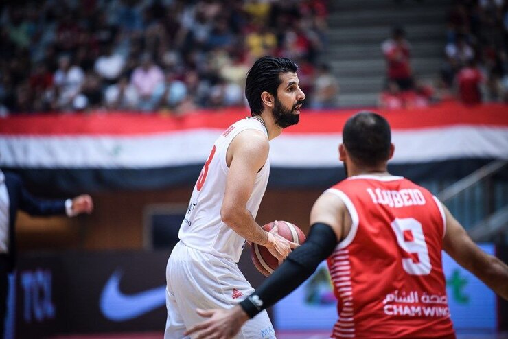 جمشیدی: ابتدای بازی زیر فشار روانی بودیم| سوریه بسکتبال بازی کرد