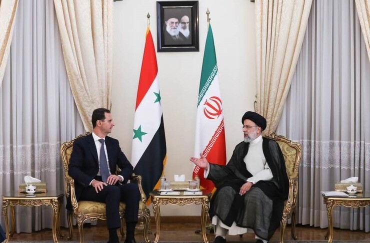 رئیسی: ایران حامی استقرار صلح و مخالف مداخله خارجی در سوریه است| بشار اسد: ایران و سوریه در سنگر واحد قرار دارند