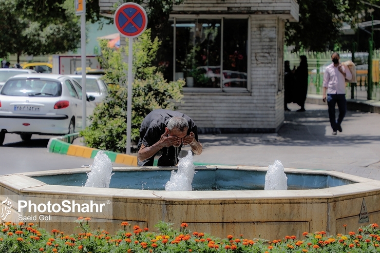 تداوم ماندگاری هوای گرم در مشهد (۷ تیرماه ۱۴۰۱)