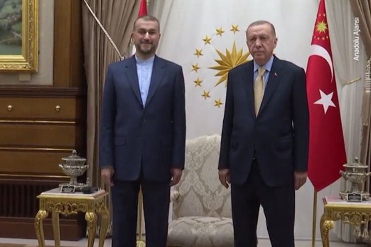 مکالمه امیرعبداللهیان و اردوغان به زبان های ترکی و عربی + فیلم