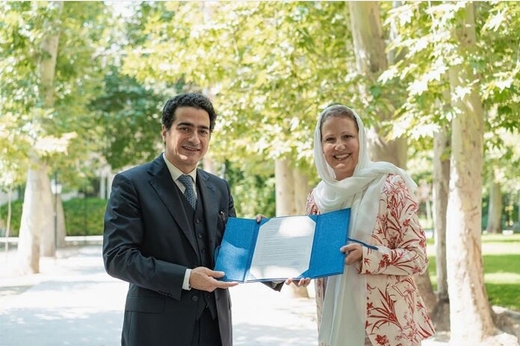 تقدیر سفارت سوئیس در تهران از همایون شجریان