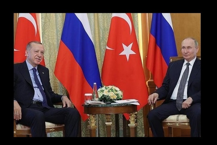 تاکید اردوغان و پوتین بر همکاری در مبارزه با تروریسم در سوریه
