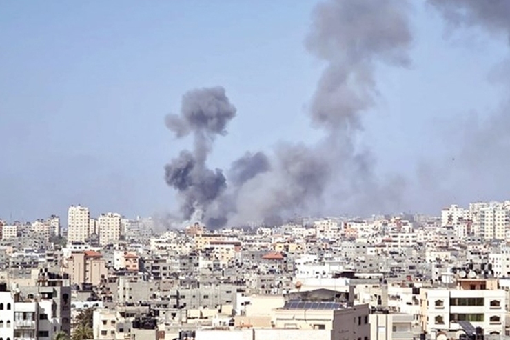 شلیک ۲۰۰ موشک از غزه به اراضی اشغالی | مصر درخواست آتش بس داد  + فیلم