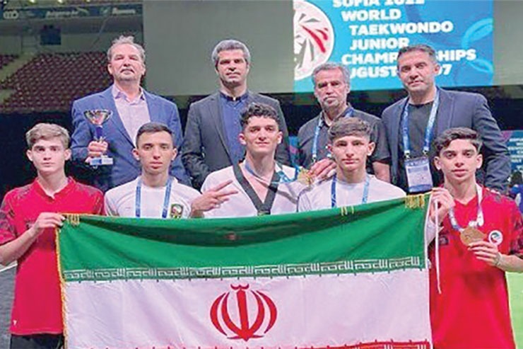 نایب‌قهرمانی ایران در تکواندو قهرمانی جهان