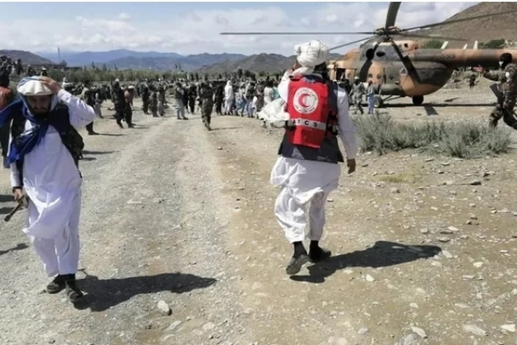 صلیب سرخ: بیشتر از نیمی از جمعیت افغانستان به کمک نیاز دارند