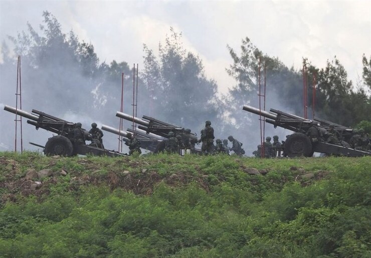تداوم رزمایش‌های چین در نزدیکی تایوان بعد از اقدام تحریک‌آمیز جدید آمریکا