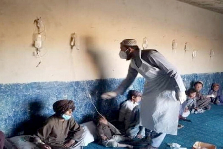 افزایش شیوع بیماری وبا در افغانستان + فیلم