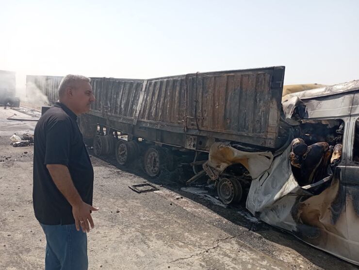 پیکر زائران جان باخته در تصادف خودرویی عراق به کشور بازگشت