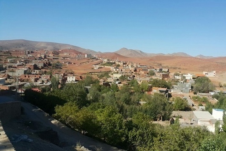 شهروند خبرنگار| روستای تماشایی ده سرخ در حوالی مشهد