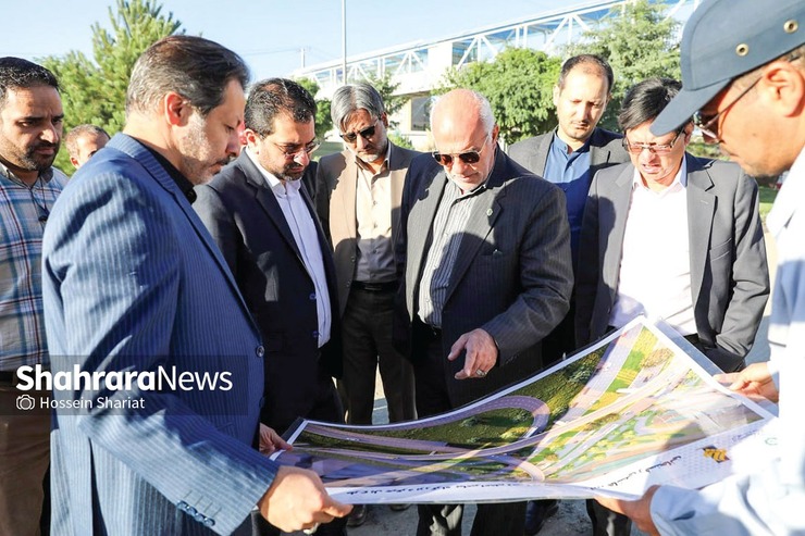 دستور شهردار برای سرعت بخشی به ساخت ۲ پروژه غرب مشهد