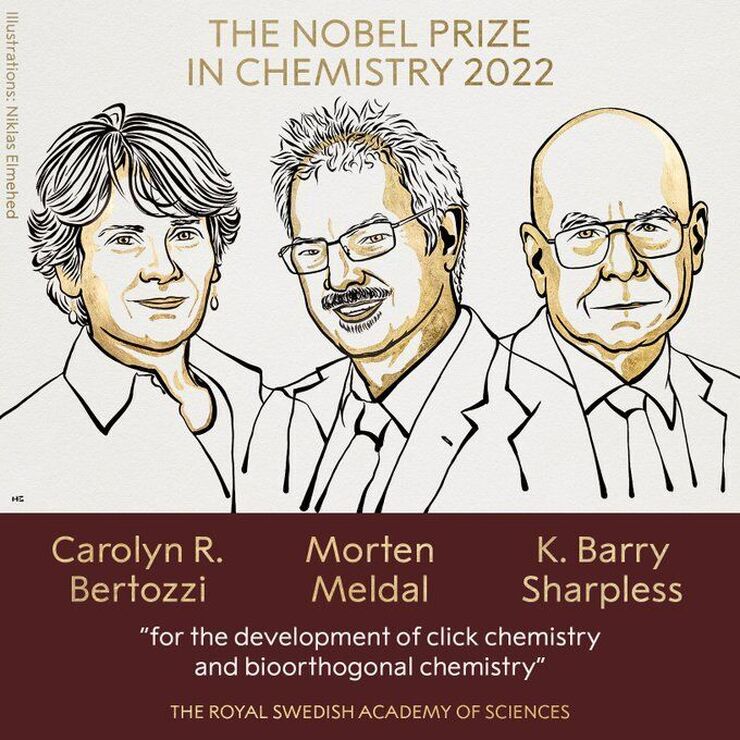 اعلام برندگان جایزه شیمی نوبل ۲۰۲۲