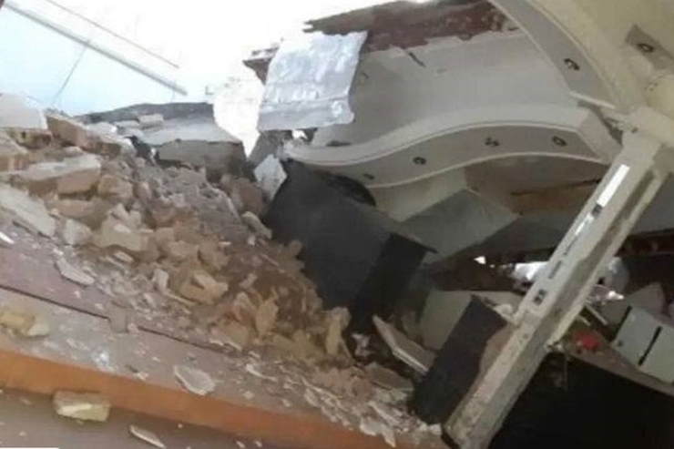 ویدئو | لحظه وقوع زلزله ۵.۴ ریشتری در خوی