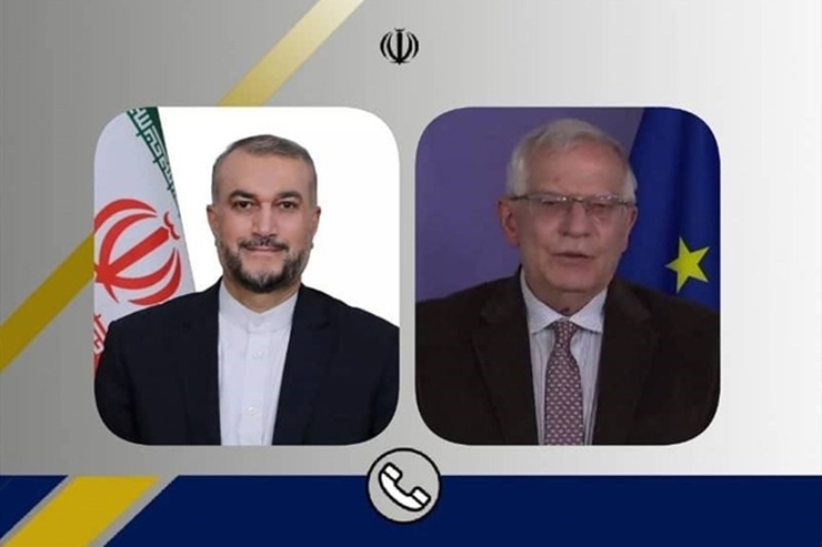 بورل در تماس با امیرعبداللهیان: نمی‌‎خواهیم روابط با ایران دچار مشکل شود