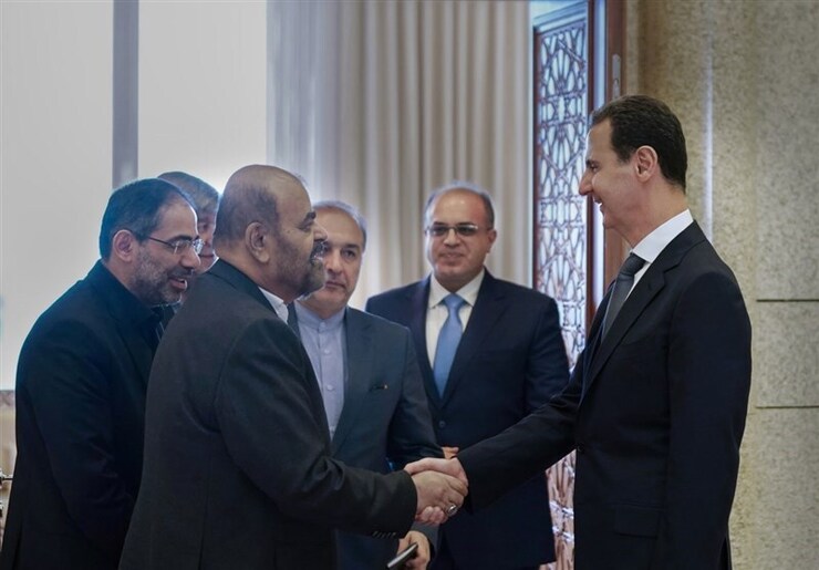 وزیر راه ایران با رئیس‌جمهور سوریه دیدار کرد| پیشنهاد رستم قاسمی به بشاد اسد برای تاسیس صندوق ضمانت صادرات