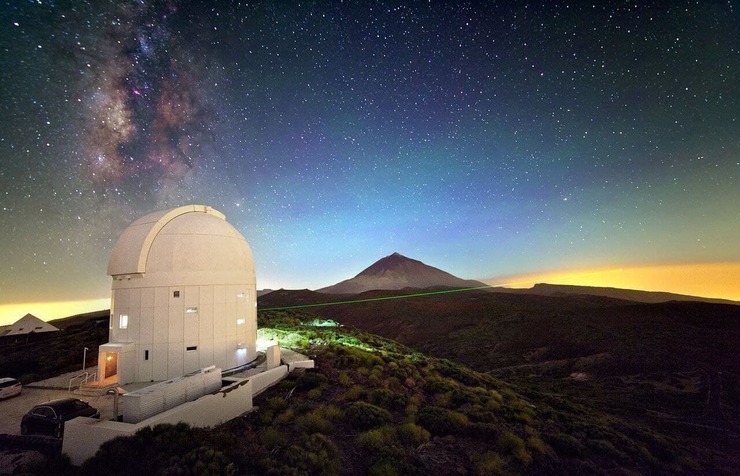 اولین تصویر تلسکوپ ۳٫۴ متری رصدخانه ملی ایران نقطه عطفی برای جامعه علمی کشور