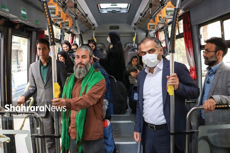 ۷ دستگاه اتوبوس شهری جدید برای حاشیه شهر مشهد