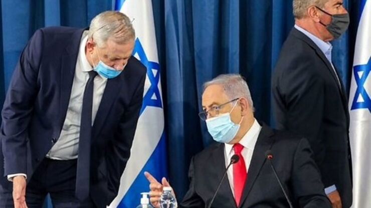 گانتس: نتانیاهو جرئت حمله به ایران را ندارد