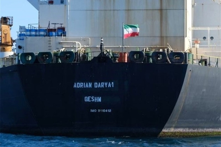 کشتی حامل نفت ایران پس از توقیف ۶ ماهه، یونان را ترک کرد