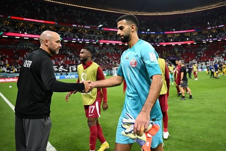نشست خبری فلیکس سانچز سرمربی قطر بعد از بازی مقابل اکوادور در مرحله گروهی جام جهانی قطر
