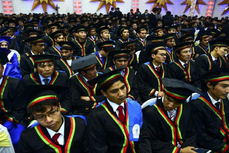 دانشجویان دانشگاه‌های خصوصی در افغانستان ۵۰ درصد کاهش یافته است