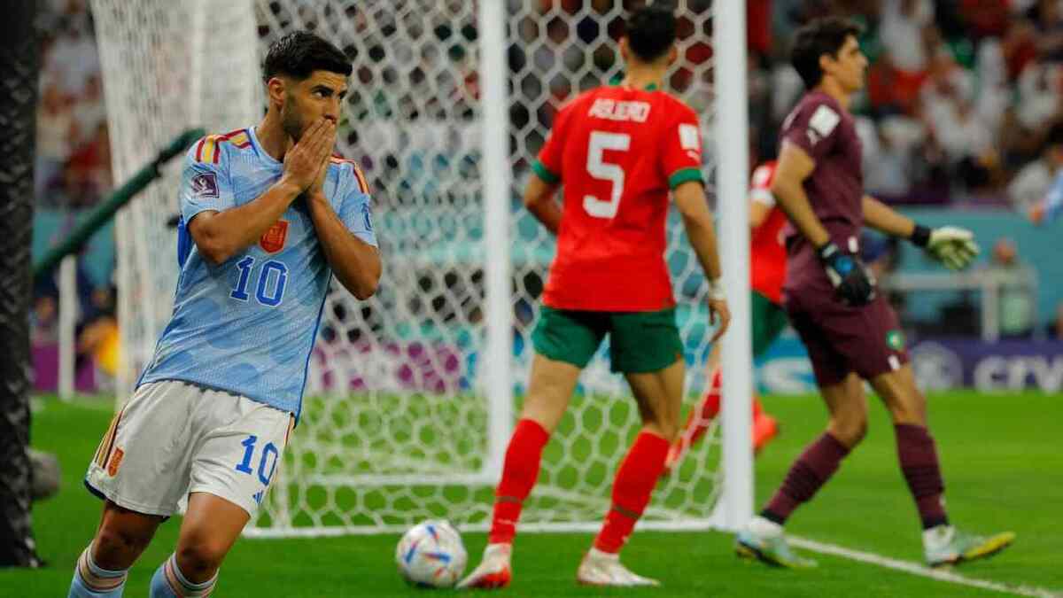 ویدئو| ضربات پنالتی اسپانیا و مراکش در مرحله یک هشتم نهایی جام جهانی قطر
