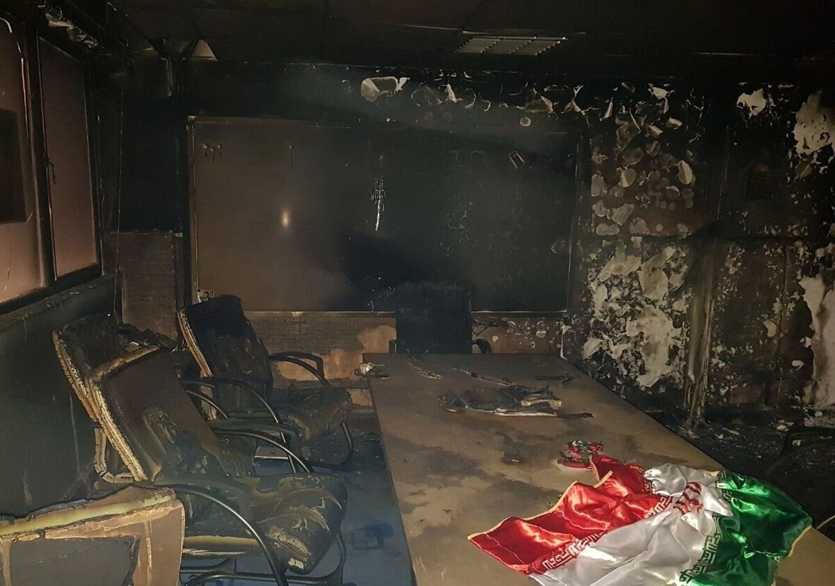 جزئیات جدید از آتش‌سوزی دفتر بسیج دانشجویی دانشگاه شریف توسط عوامل ناشناس
