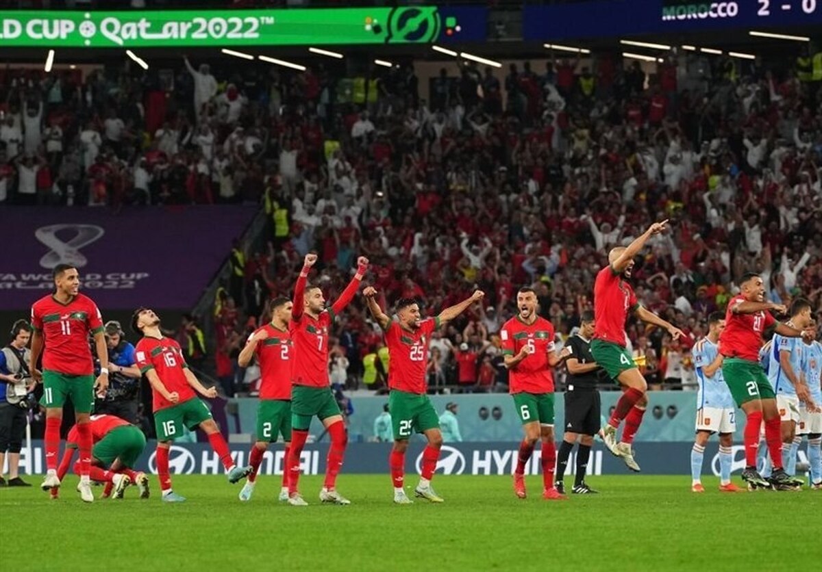 ویدئو گل نخست مراکش به کرواسی در رده بندی جام جهانی