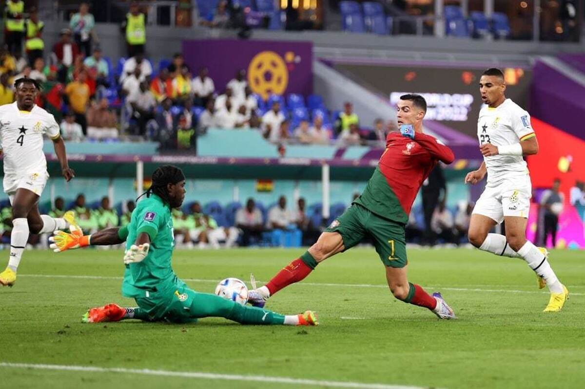 ویدئو خلاصه بازی پرتغال و اروگوئه در مرحله گروهی جام جهانی