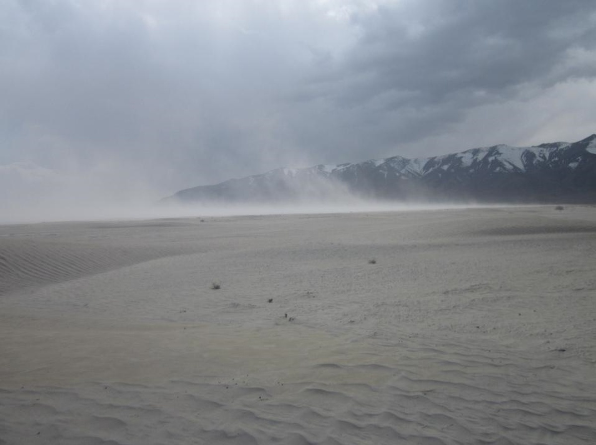 ویدئو| طوفان نمک دریاچه ارومیه