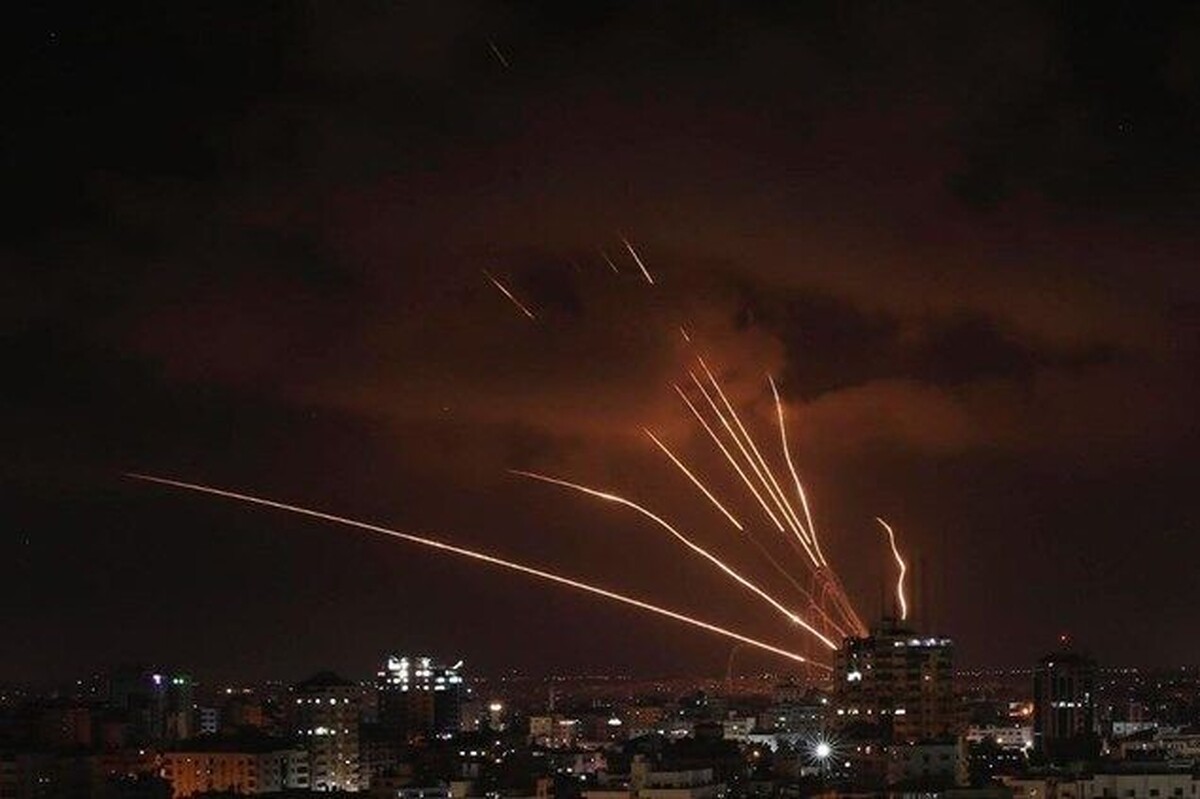 حملات راکتی غزه به فلسطین اشغالی+ جزئیات