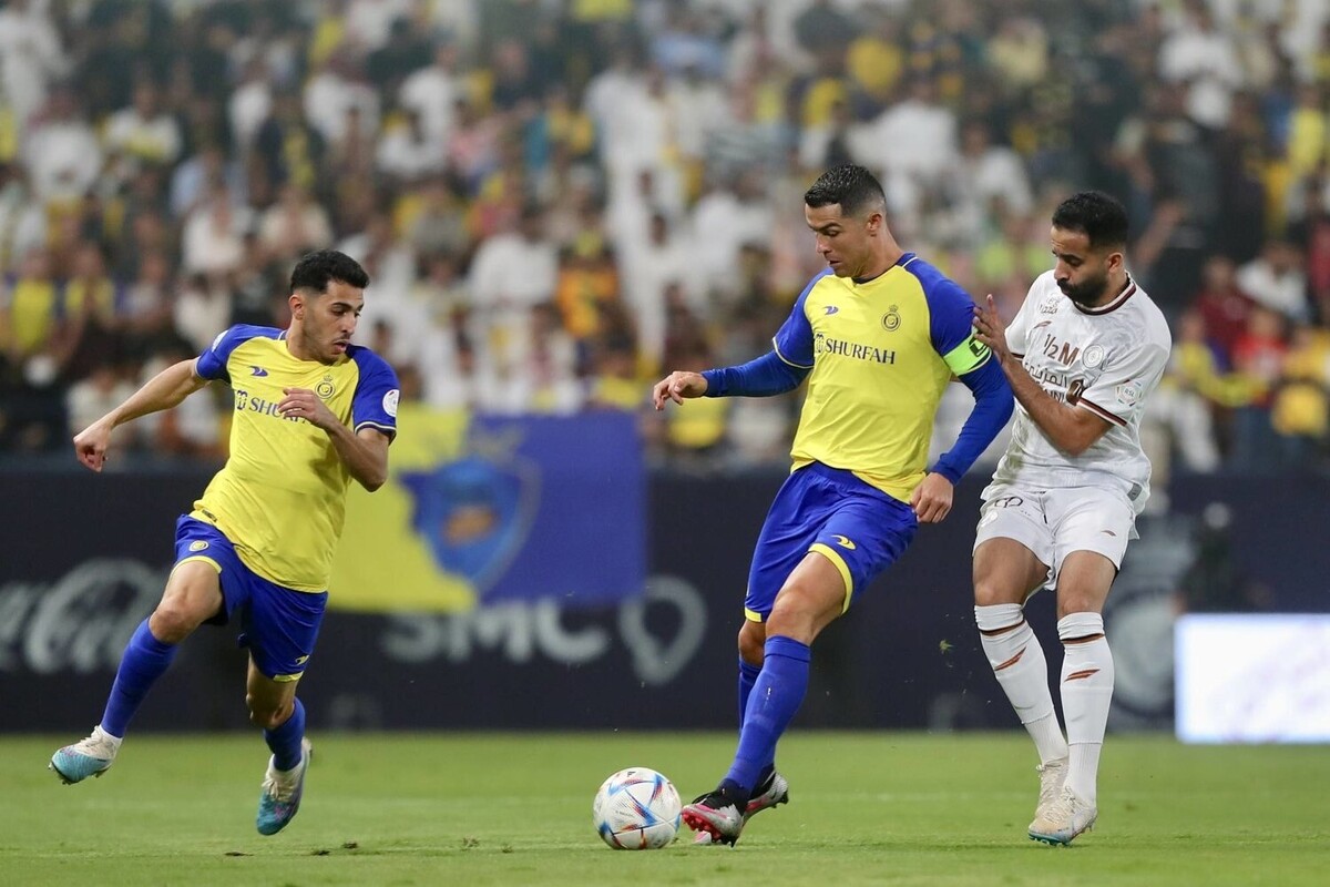 نتیجه و ویدیو خلاصه بازی النصر و الاتفاق در لیگ عربستان (۱ دی ۱۴۰۲) | رونالدو به صدر جدول گلزنان رسید