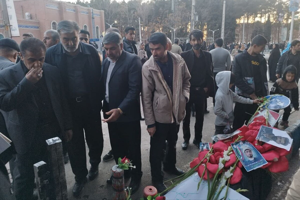 بازدید هیئت کمیسیون امنیت ملی از محل حادثه تروریستی کرمان