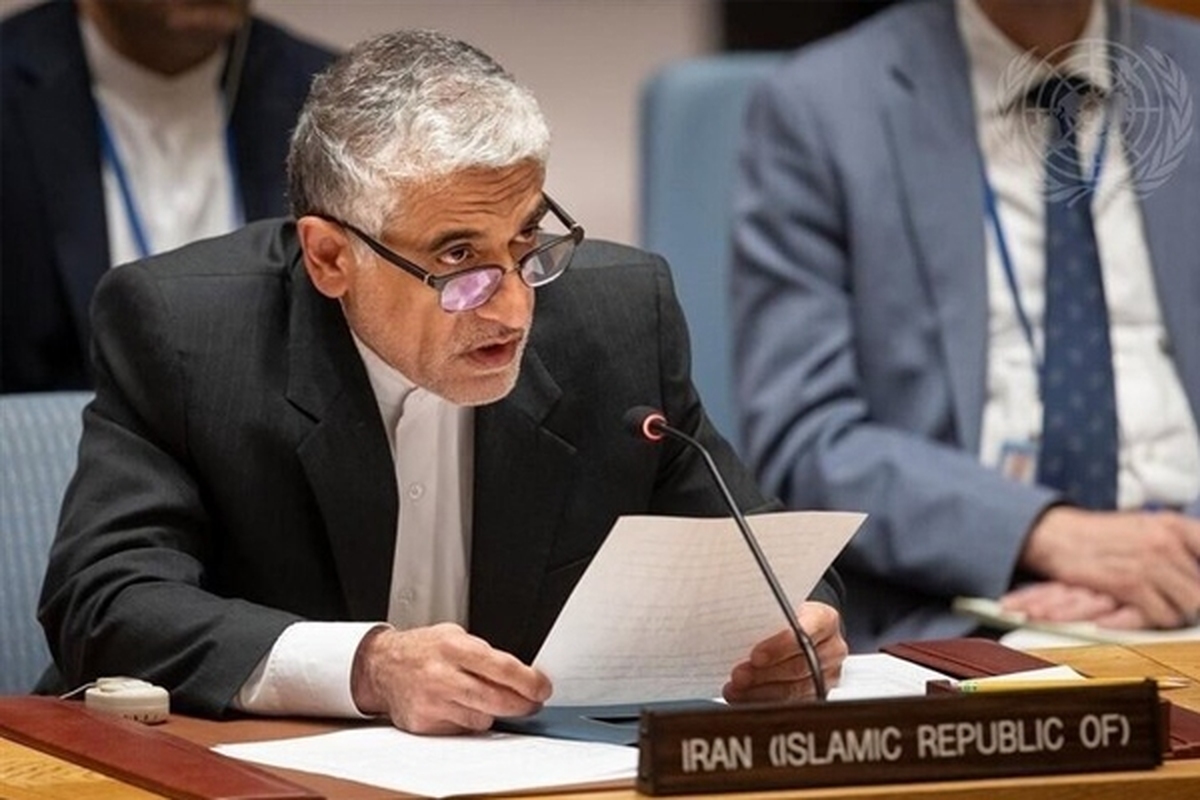 انتقاد نماینده ایران از حمایت آمریکا از جنایات اسرائیل در غزه