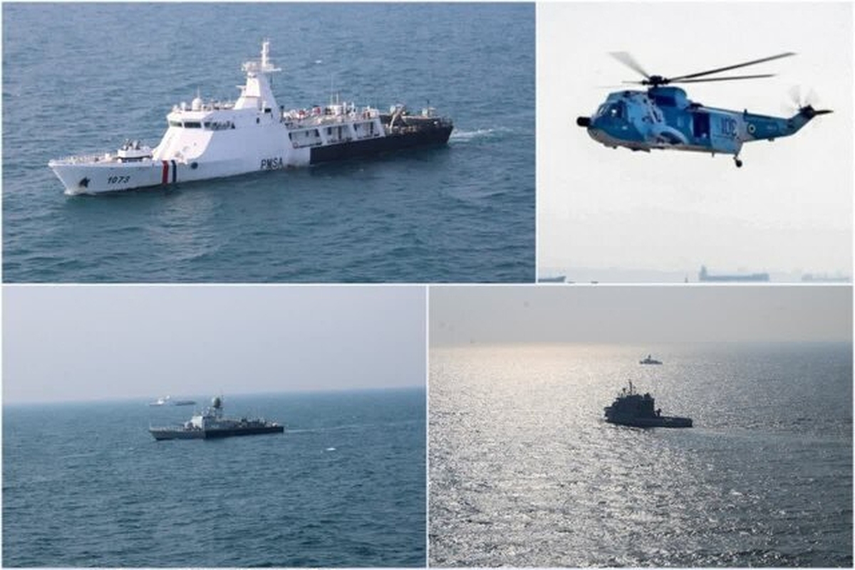 نیروی دریایی ارتش ایران و پاکستان تمرین مشترک برگزار کردند
