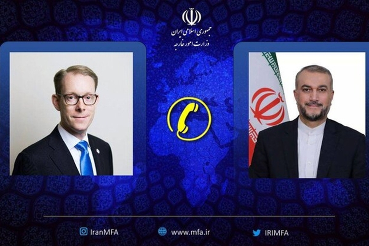 وزرای امور خارجه ایران و سوئد با یکدیگر گفت‌وگو کردند