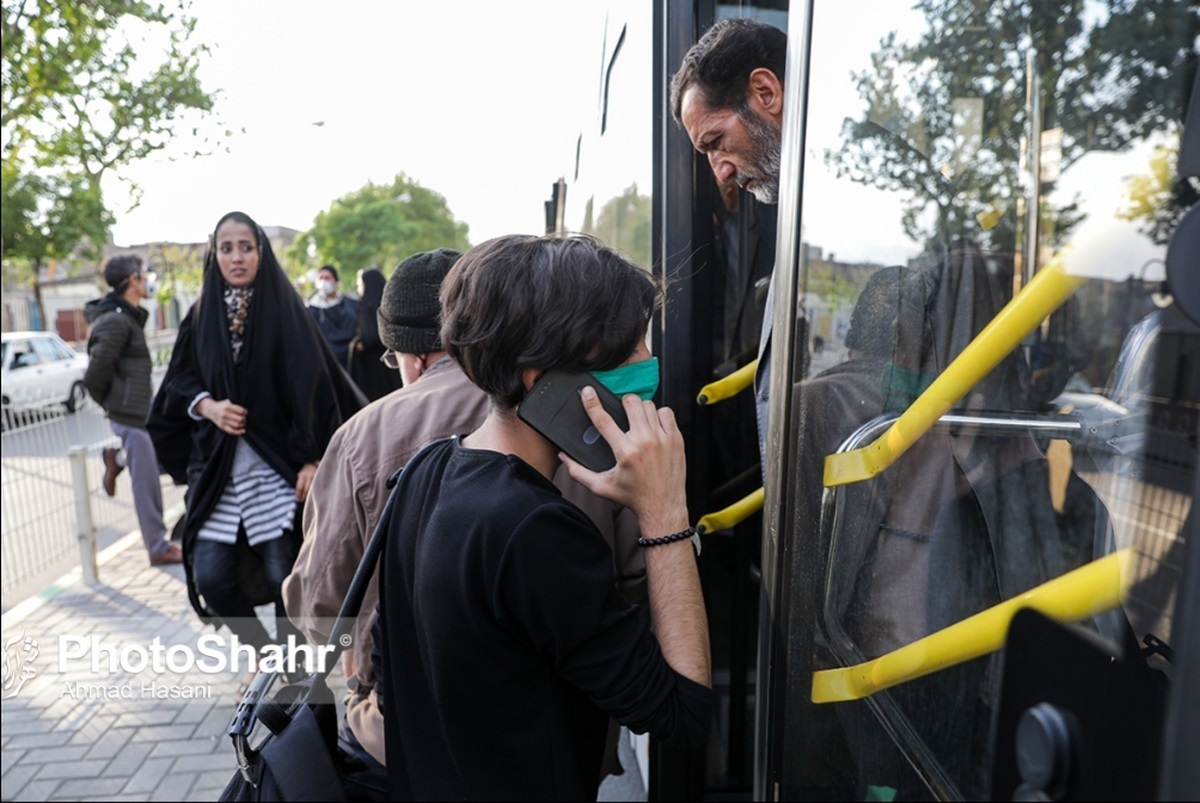 شهروند خبرنگار | درخواست افزایش تعداد اتوبوس در برخی خطوط اتوبوسرانی مشهد + پاسخ