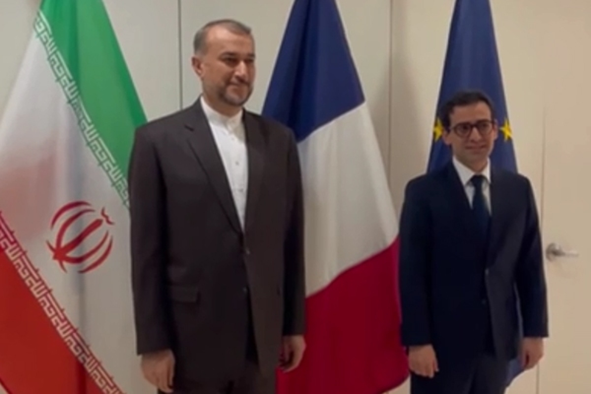 امیرعبداللهیان با وزیر خارجه فرانسه دیدار کرد