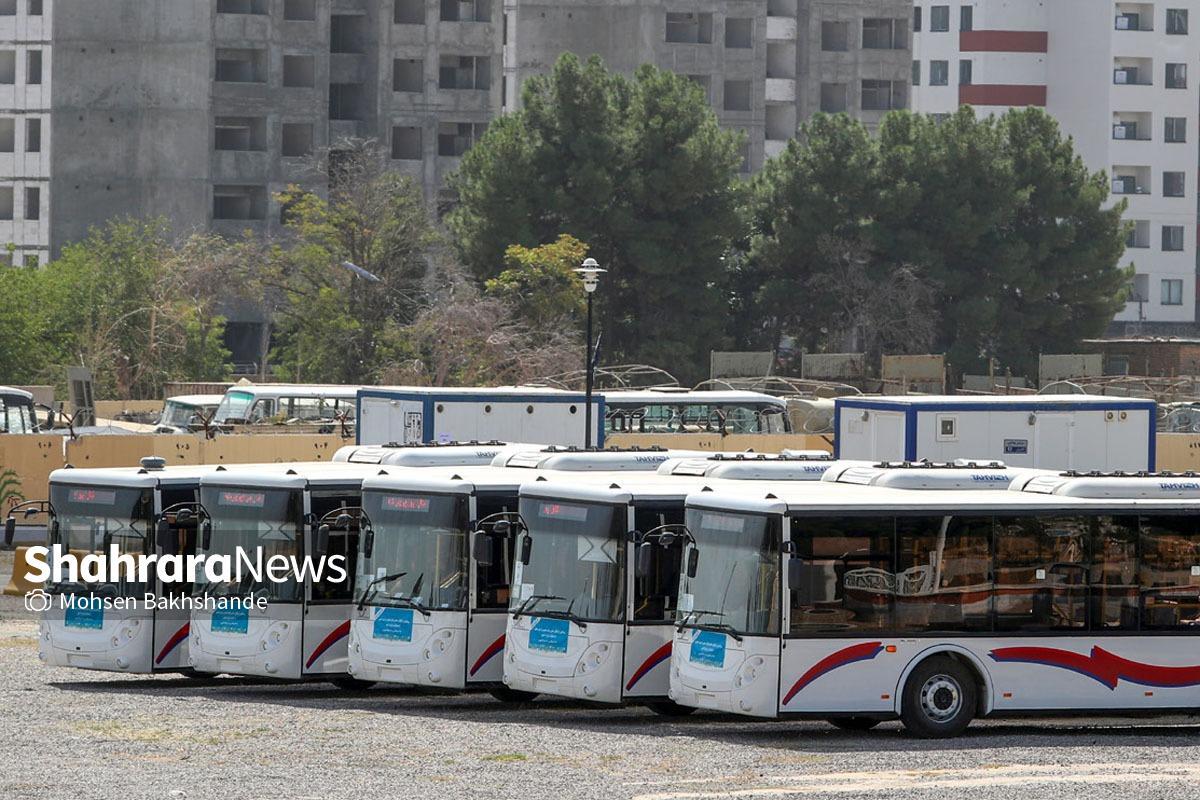 آغاز عملیات نوسازی ۵۰۰ دستگاه اتوبوس در مشهد طی امسال و سال آینده | حدود ۵۷ درصد ناوگان اتوبوس‌رانی فرسوده است