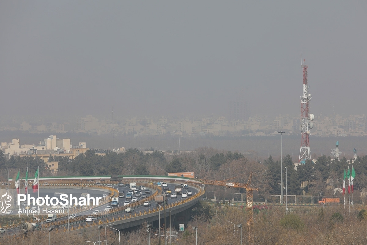 منابع آلایندگی هوای مشهد بیشتر در داخل شهر تولید می‌شود