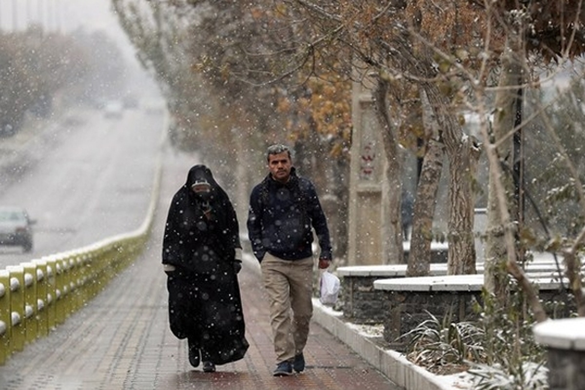 بارش برف و باران در تهران از روز سه شنبه (۱۰ بهمن ۱۴۰۲)