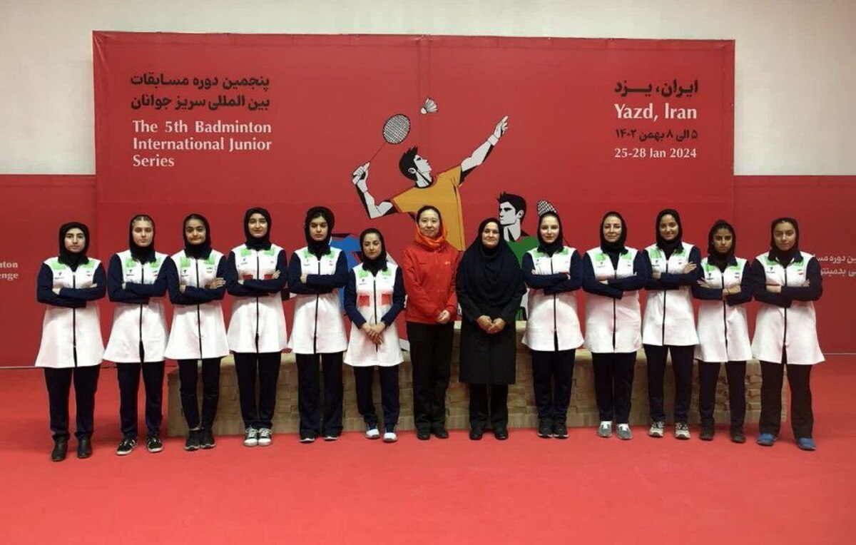 دختران ملی‌پوش مشهدی در رشته بدمینتون ۲ عنوان بین‌المللی کسب کردند