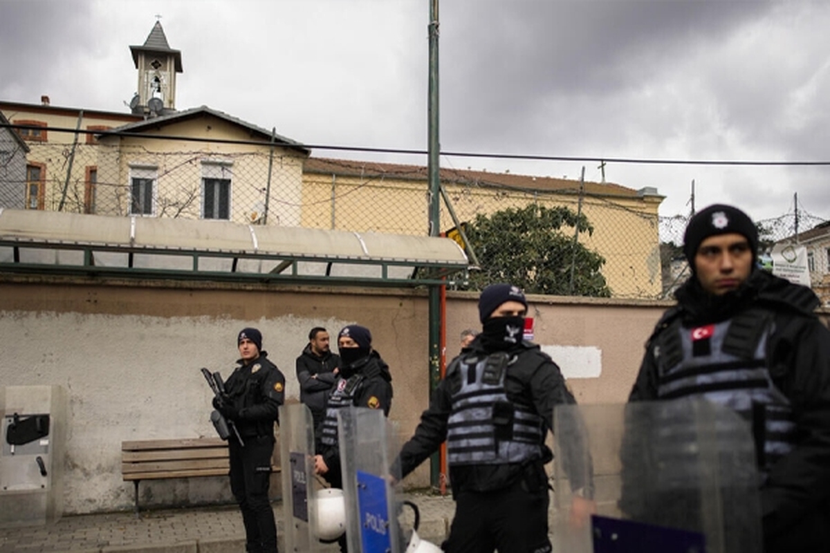 داعش مسئولیت حمله به کلیسایی در ترکیه را برعهده گرفت + فیلم و عکس
