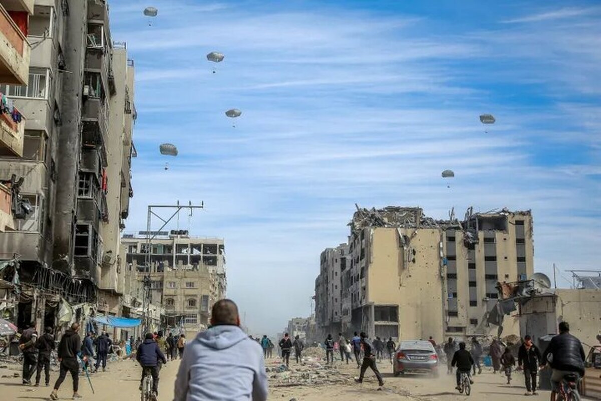 بیانیه ارتش مصر درباره ارسال کمک هوایی به غزه