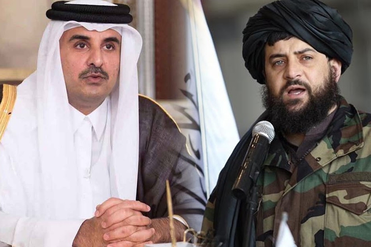 وزیر دفاع طالبان با امیر قطر دیدار کرد | تقویت روابط دوجانبه محور گفت‌وگوها