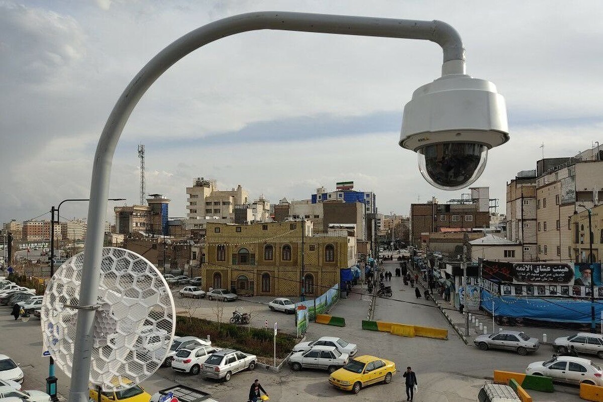 نصب دوربین نظارت ترافیکی جدید در مشهد