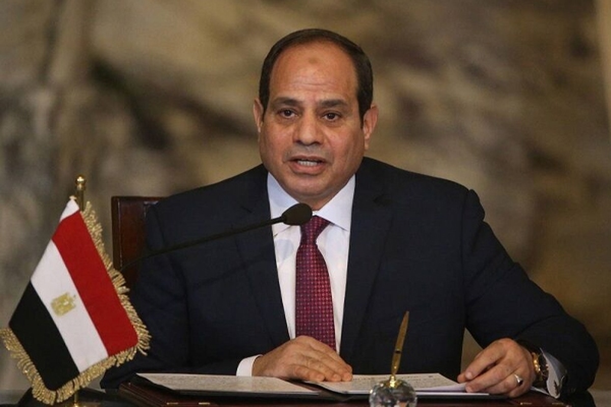 رئیس جمهور مصر: اجازه کوچ اجباری فلسطینیان را نمی‌دهیم